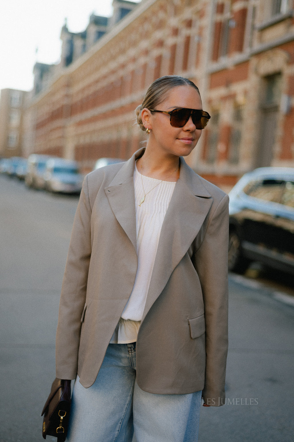 Igone blazer roasted cashew