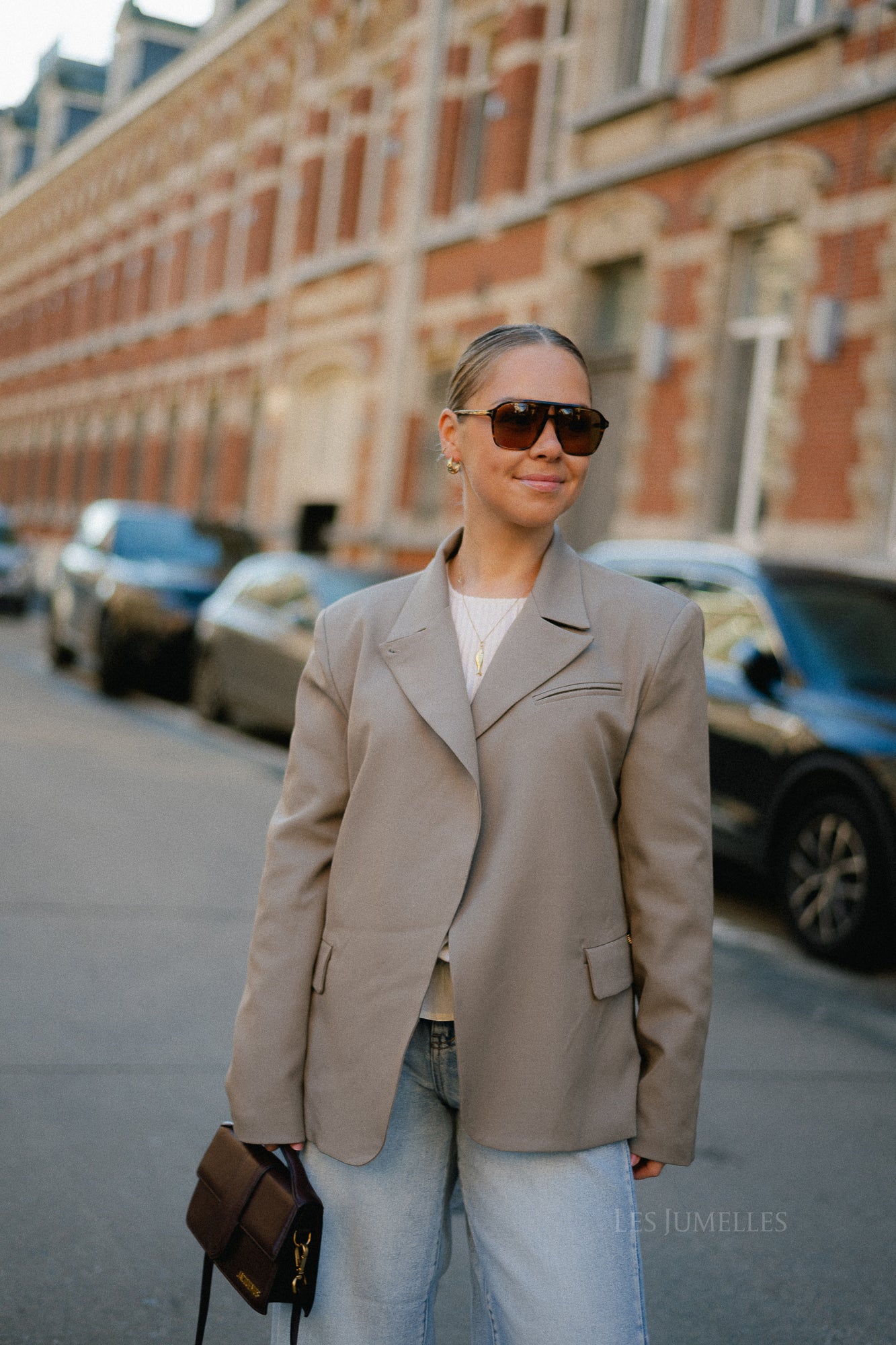 Igone blazer roasted cashew