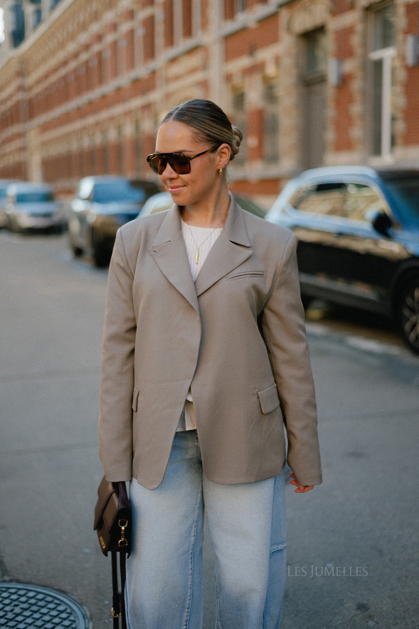 Igone blazer roasted cashew