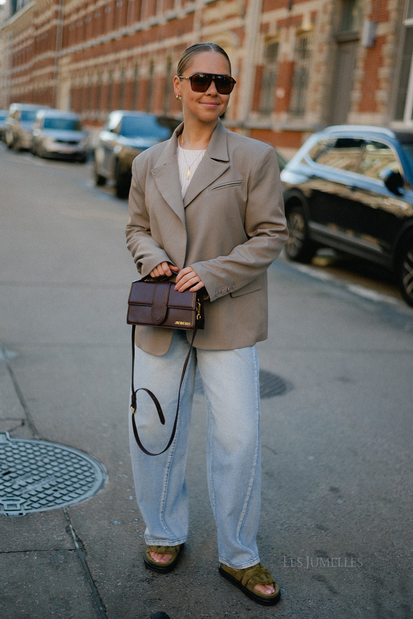 Igone blazer roasted cashew