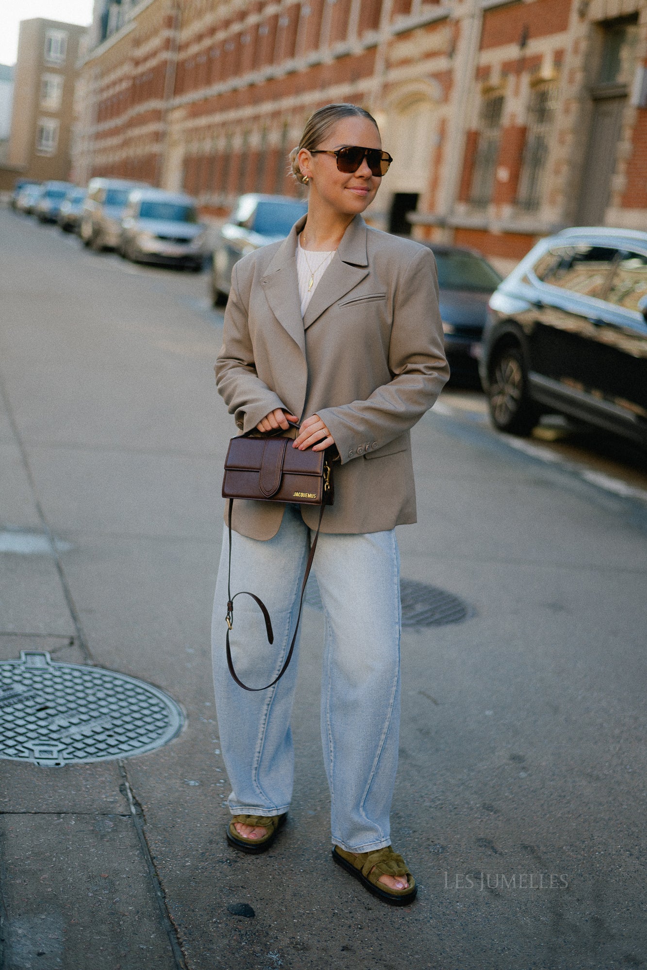 Igone blazer roasted cashew