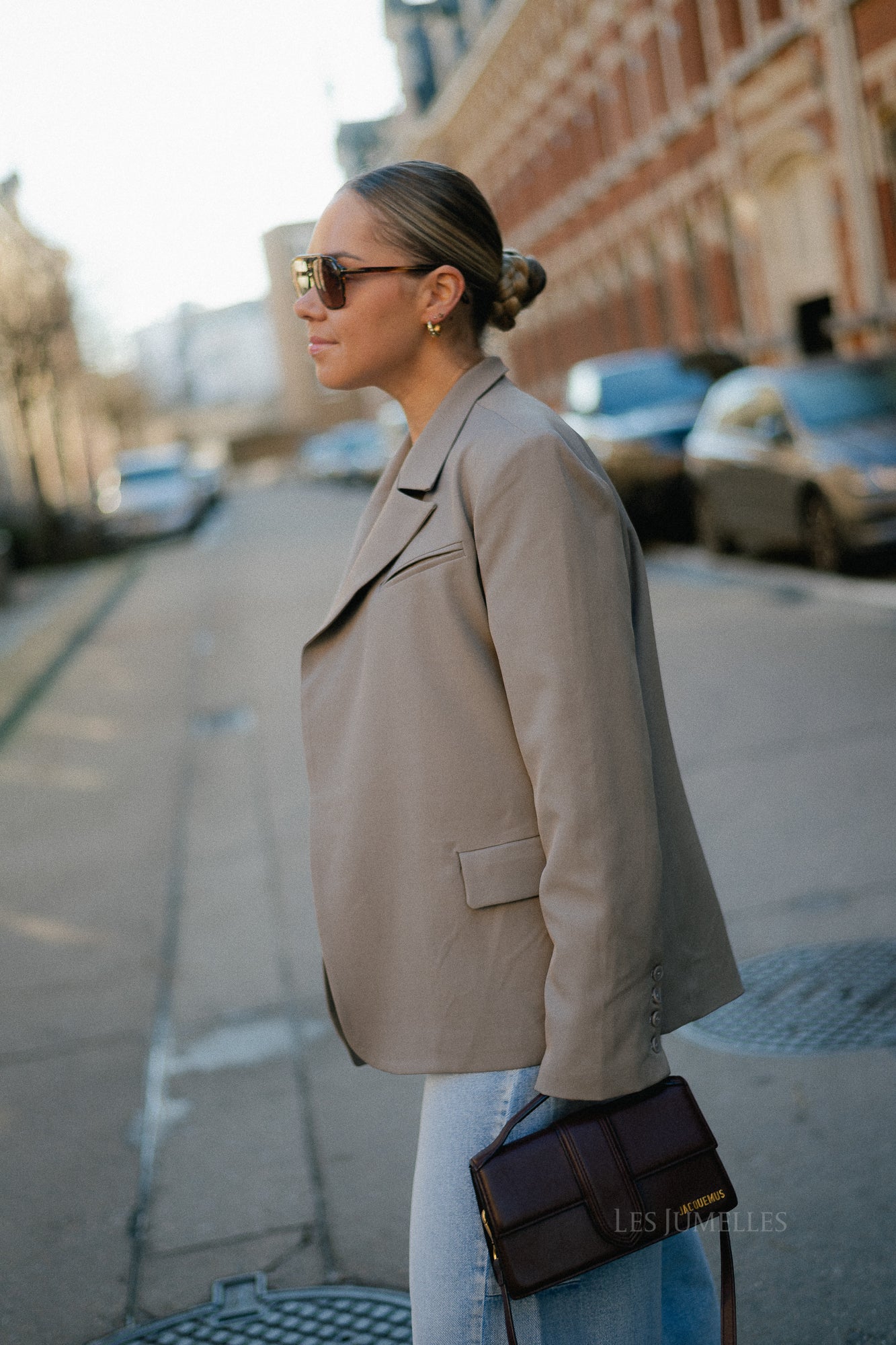 Igone blazer roasted cashew