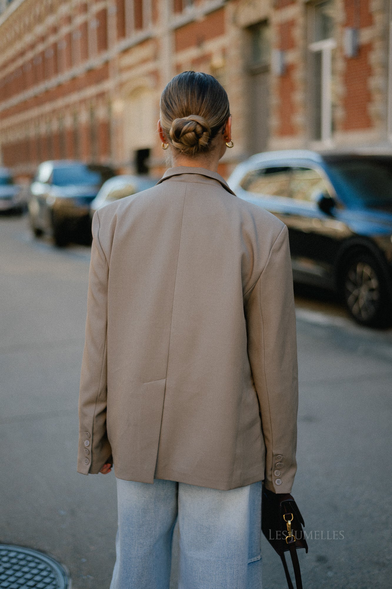 Igone blazer roasted cashew