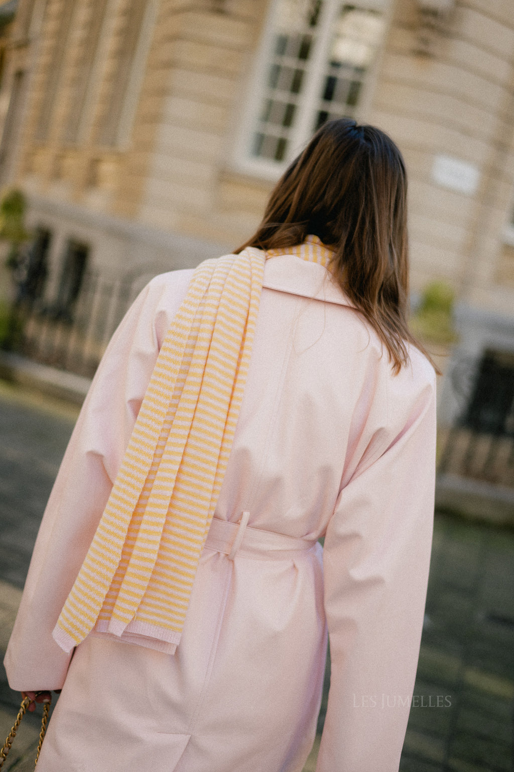 Thalia trenchcoat baby pink