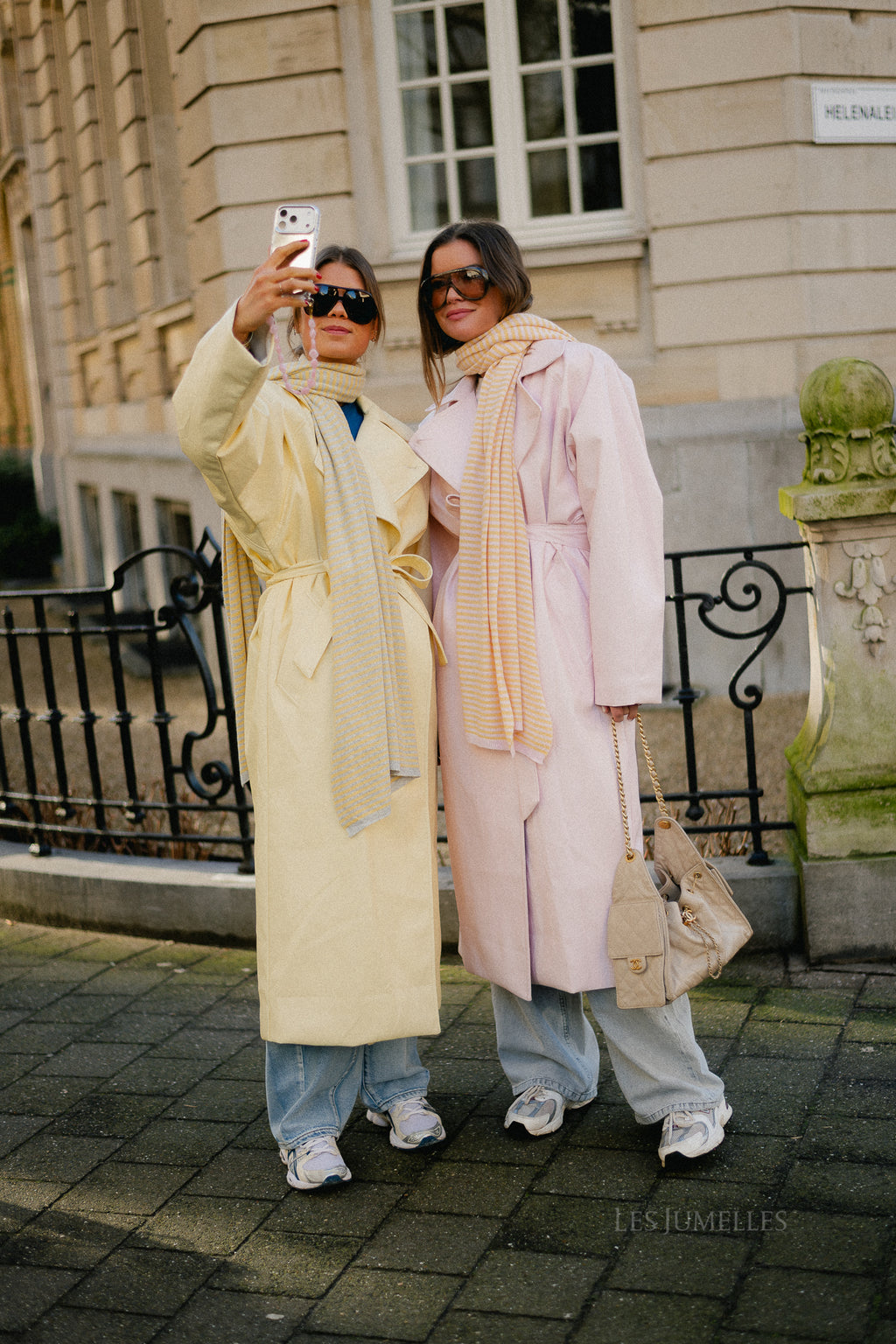 Thalia trenchcoat butter yellow