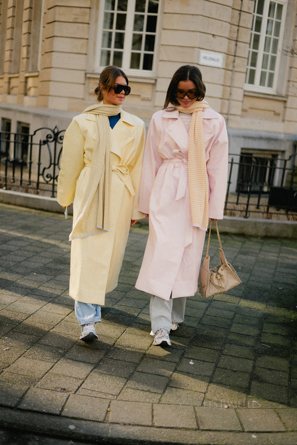 Thalia trenchcoat baby pink