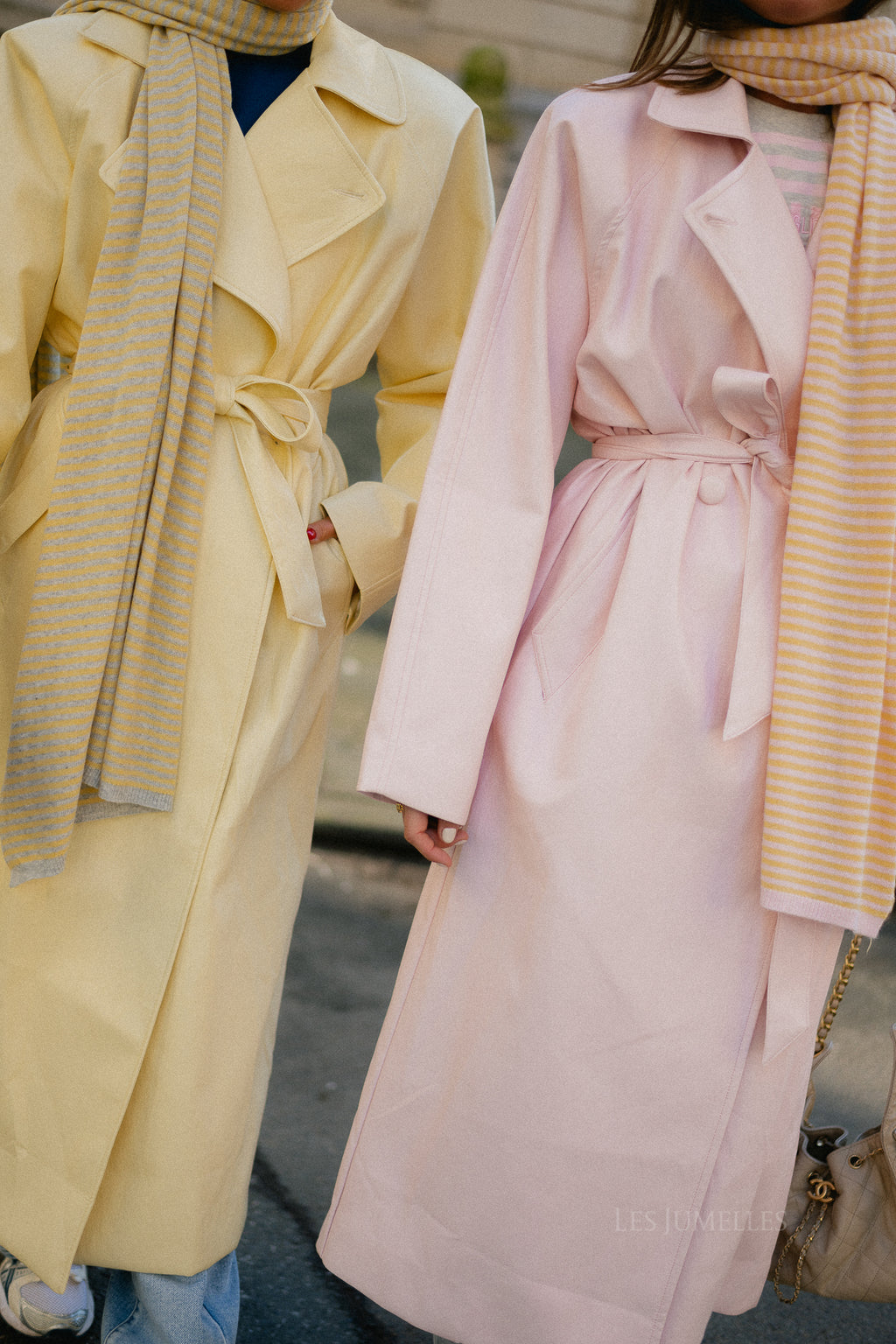 Thalia trenchcoat butter yellow