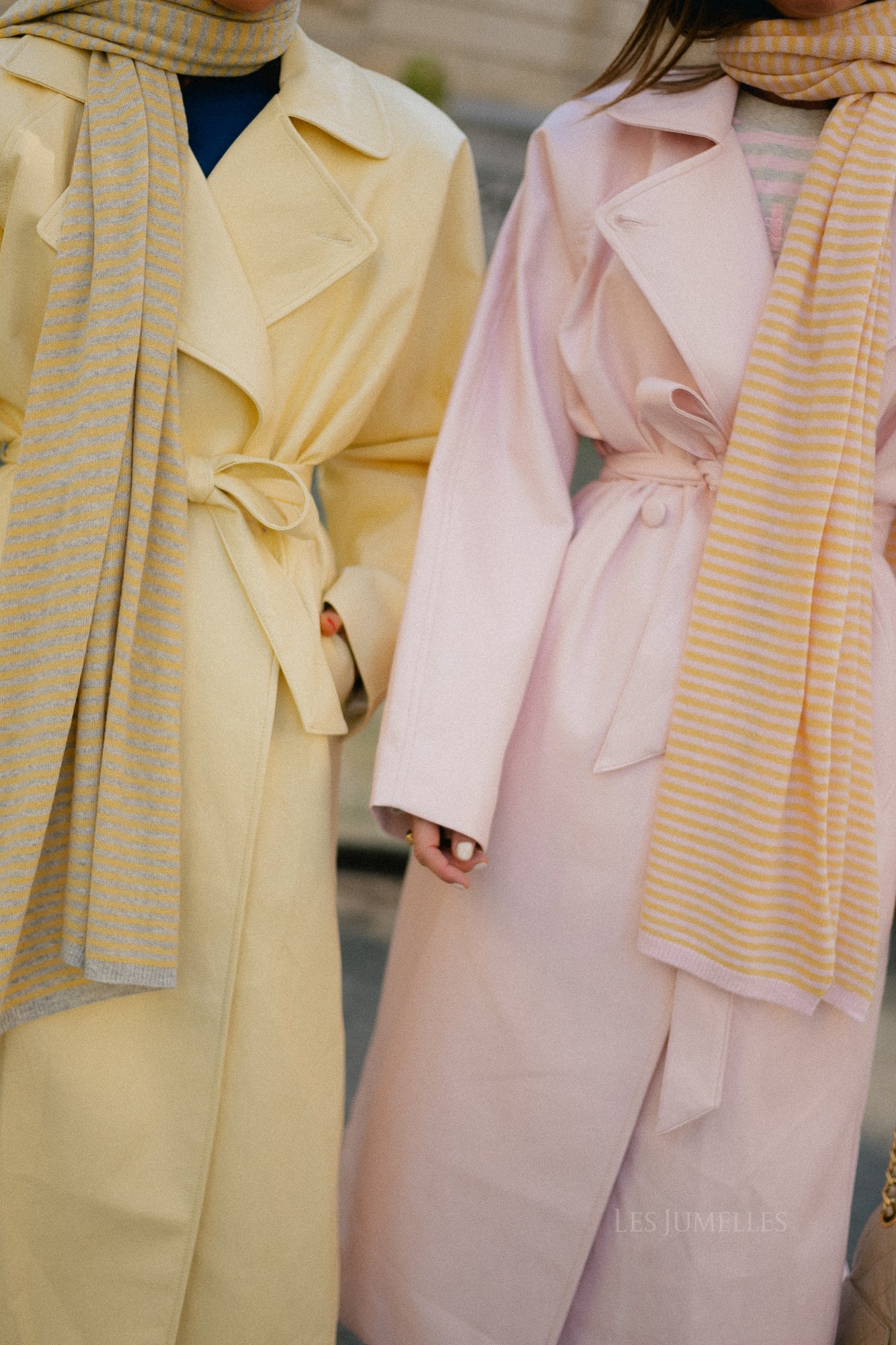 Thalia trenchcoat baby pink