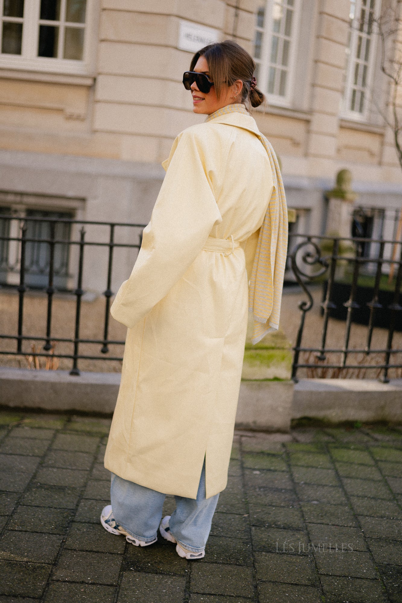 Thalia trenchcoat butter yellow