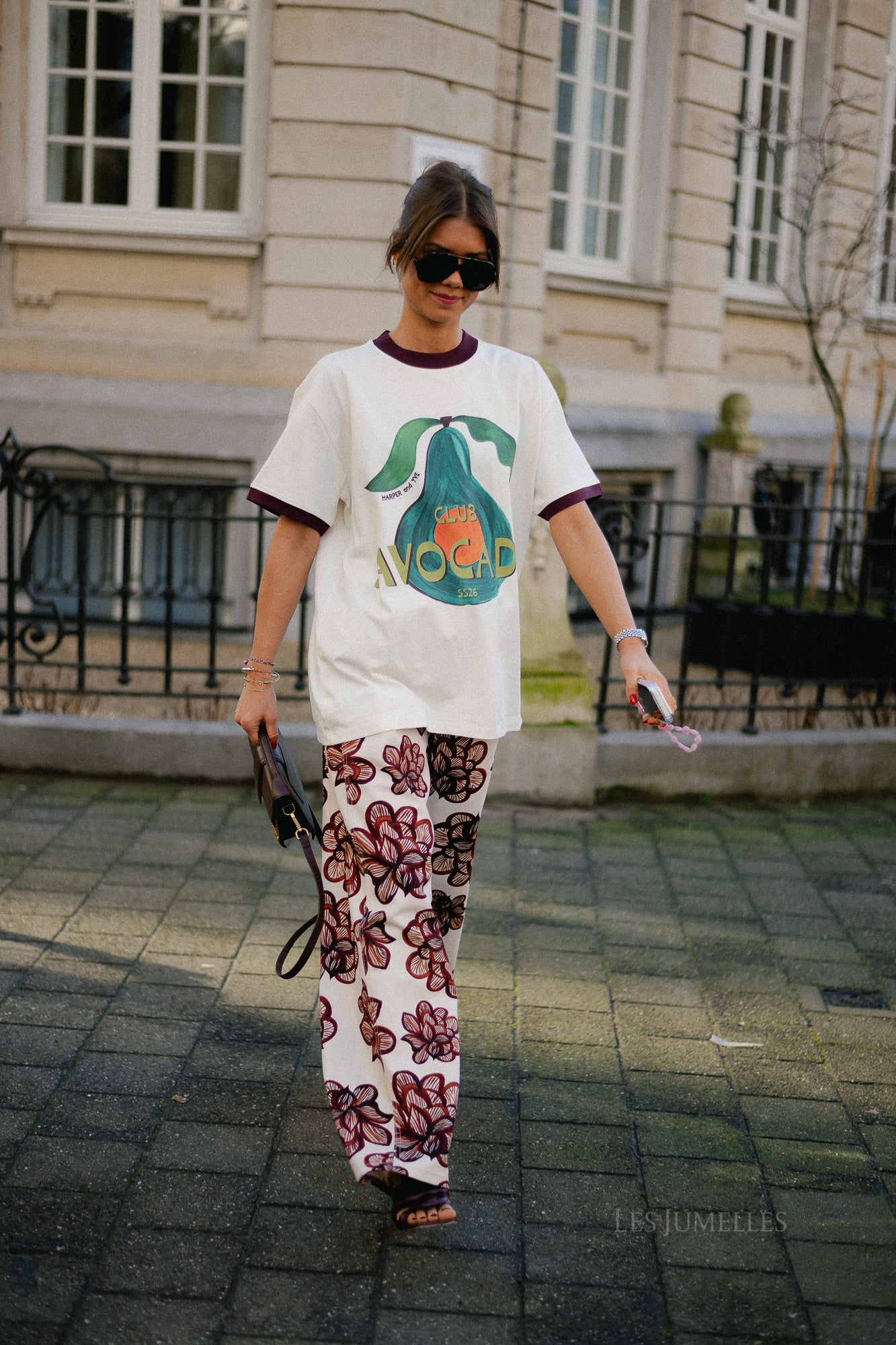 Mayra pants desert flower ecru