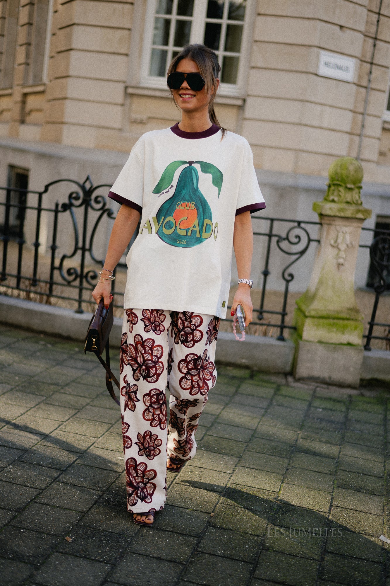 Club avocado SS tee ecru