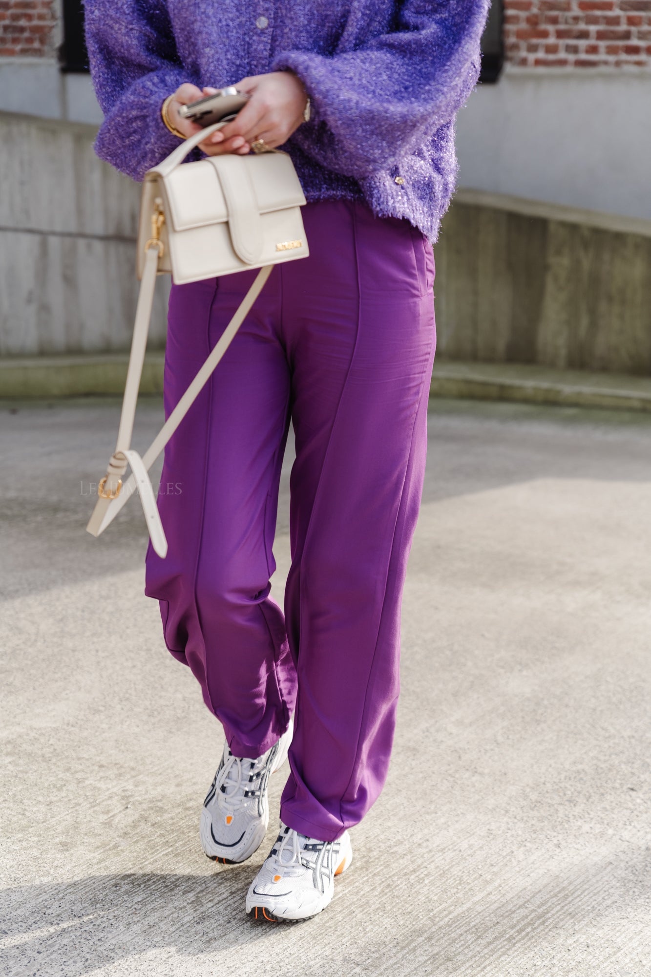 Pantalon Hana violet