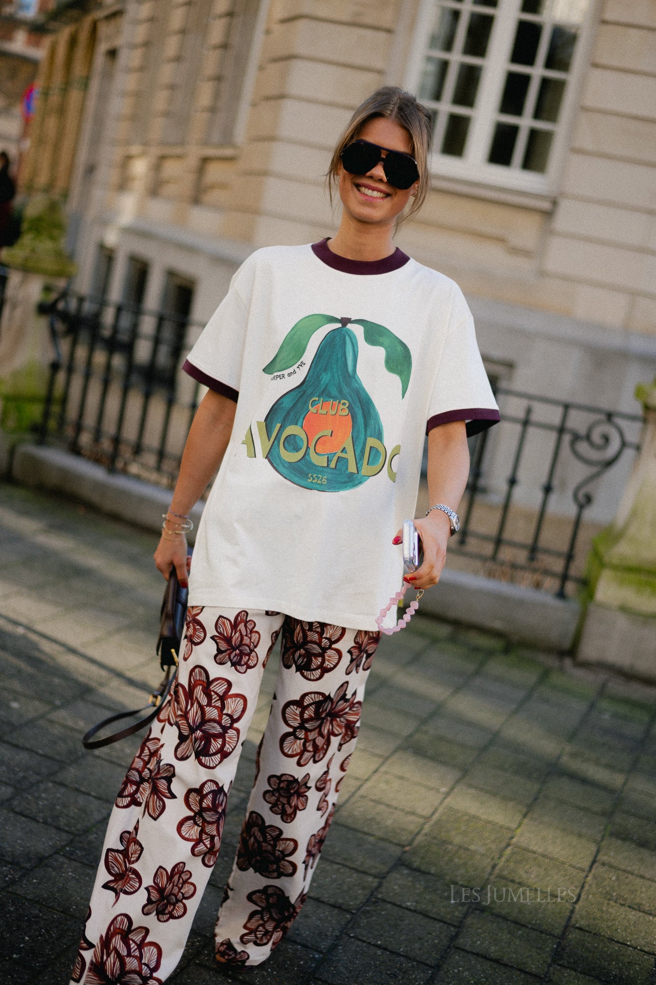 Club avocado SS tee ecru