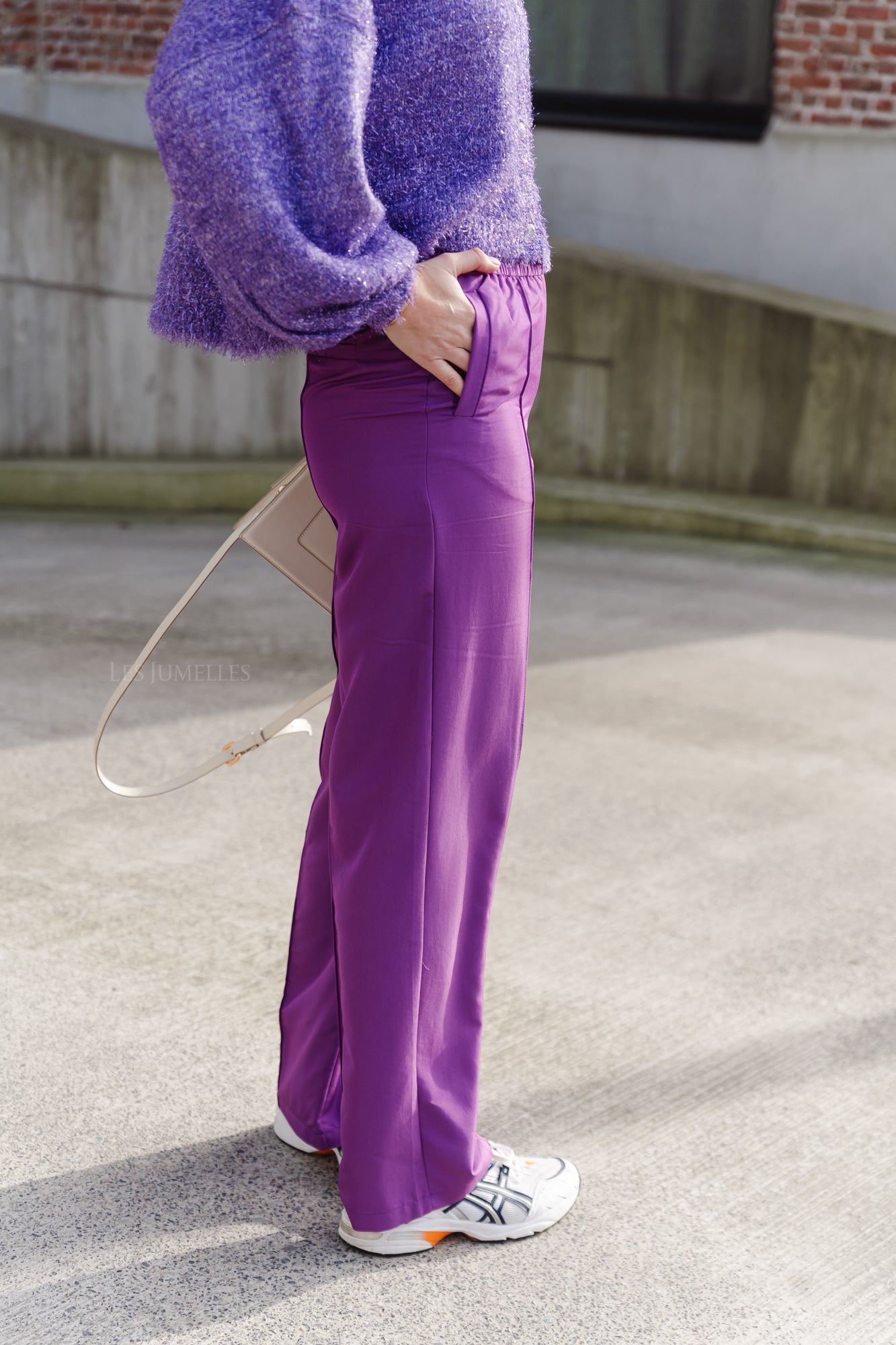 Pantalon Hana violet