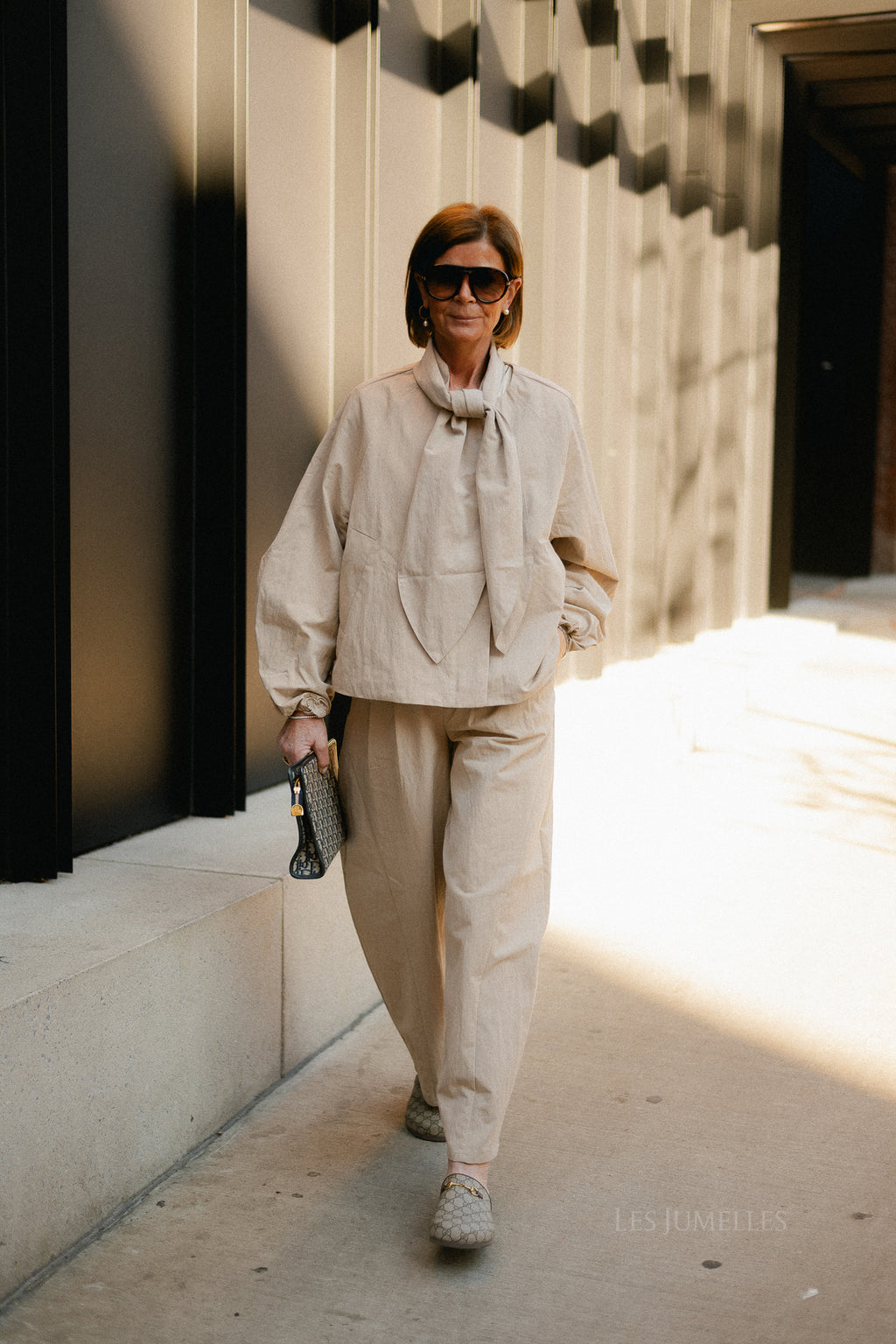 OBJTanya MW barrel pants humus