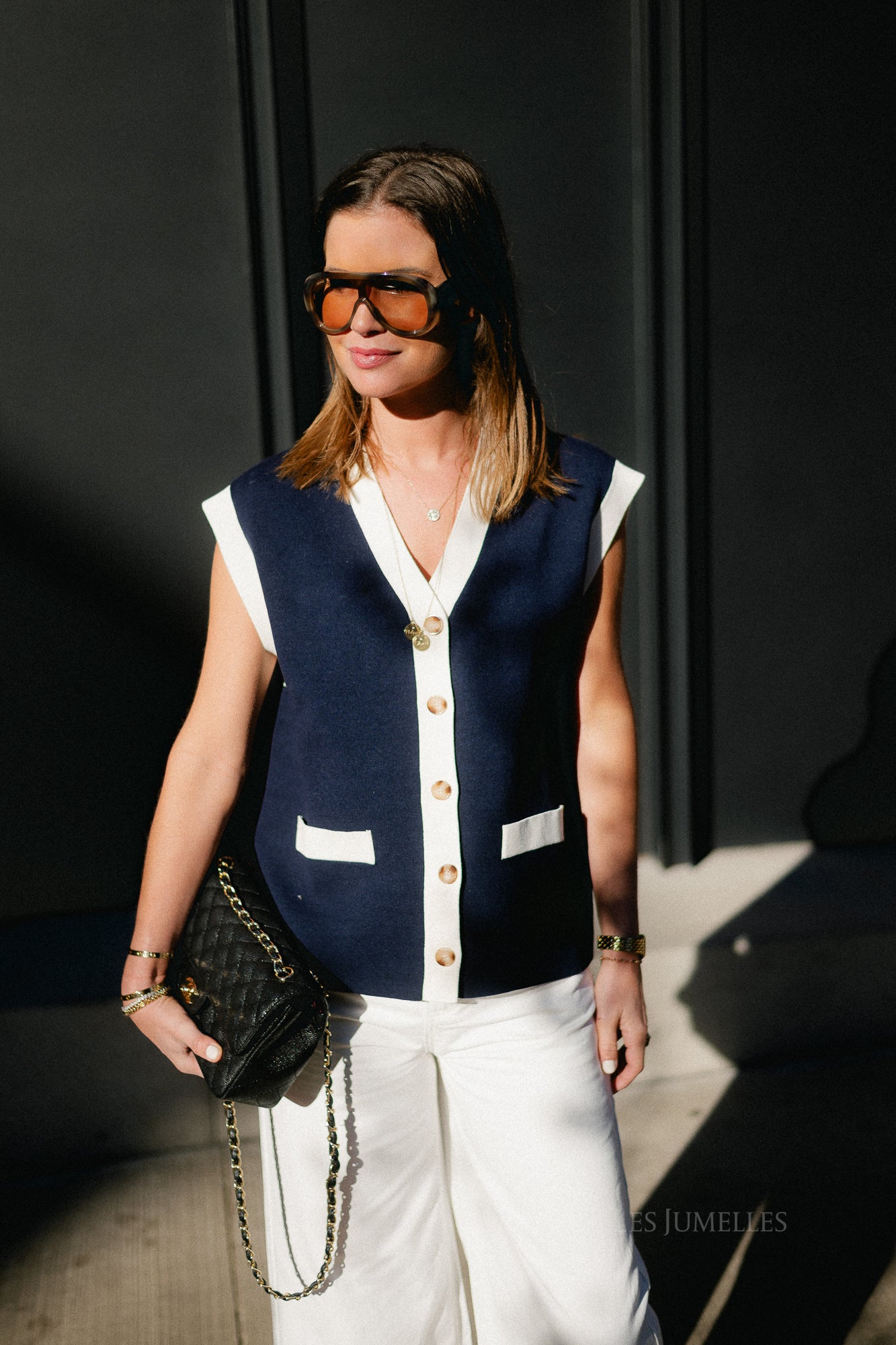 Gales cardigan night sky