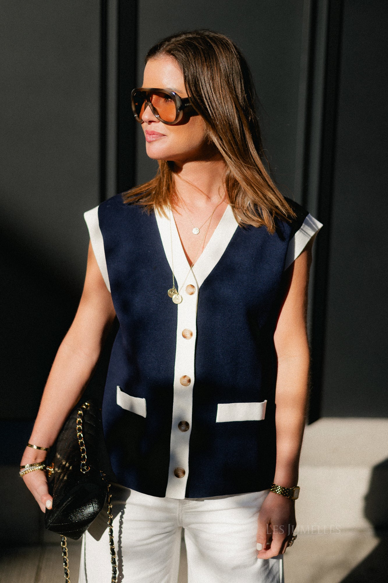 Gales cardigan night sky