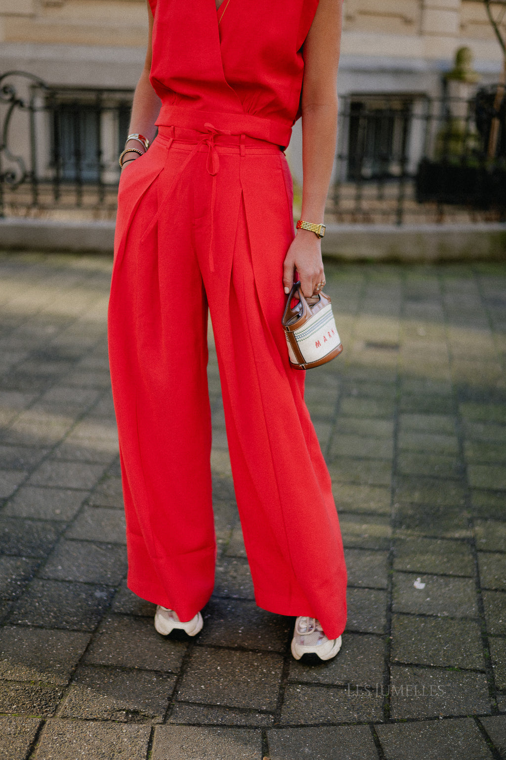 Julio pants geranium