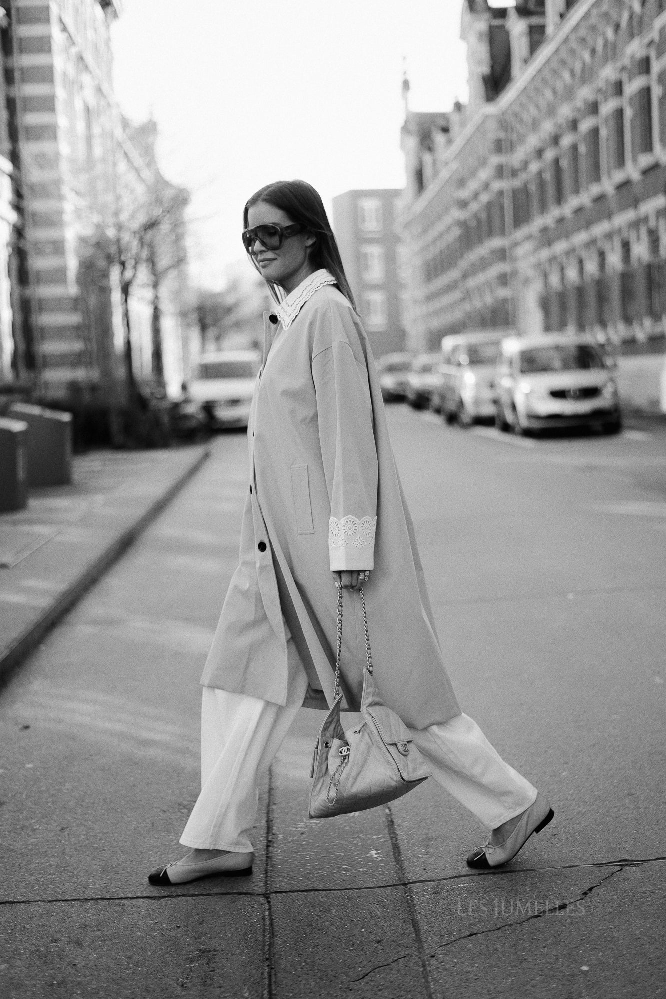 Melanie oversized trenchcoat beige