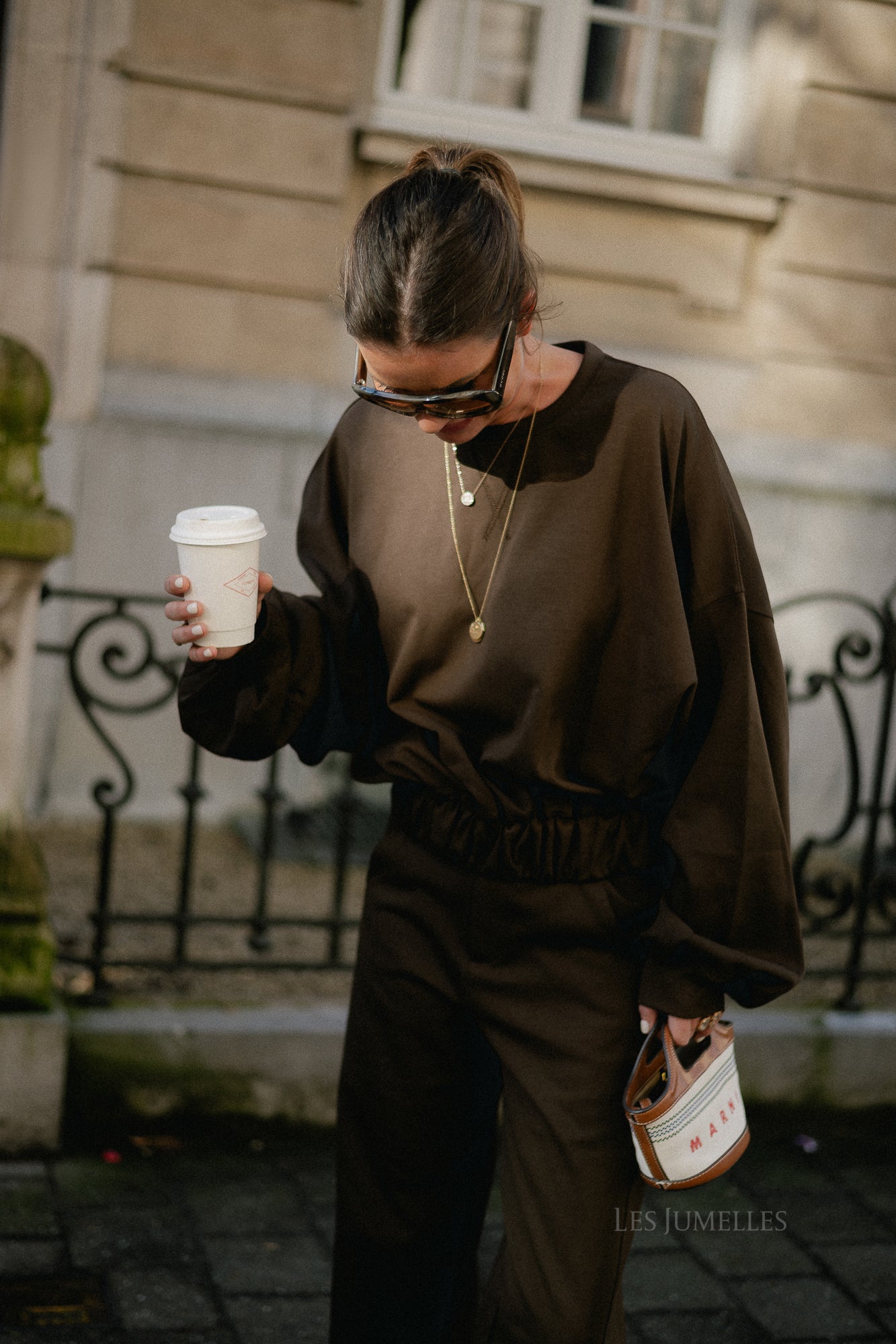 Yrsa sweatshirt hot chocolate