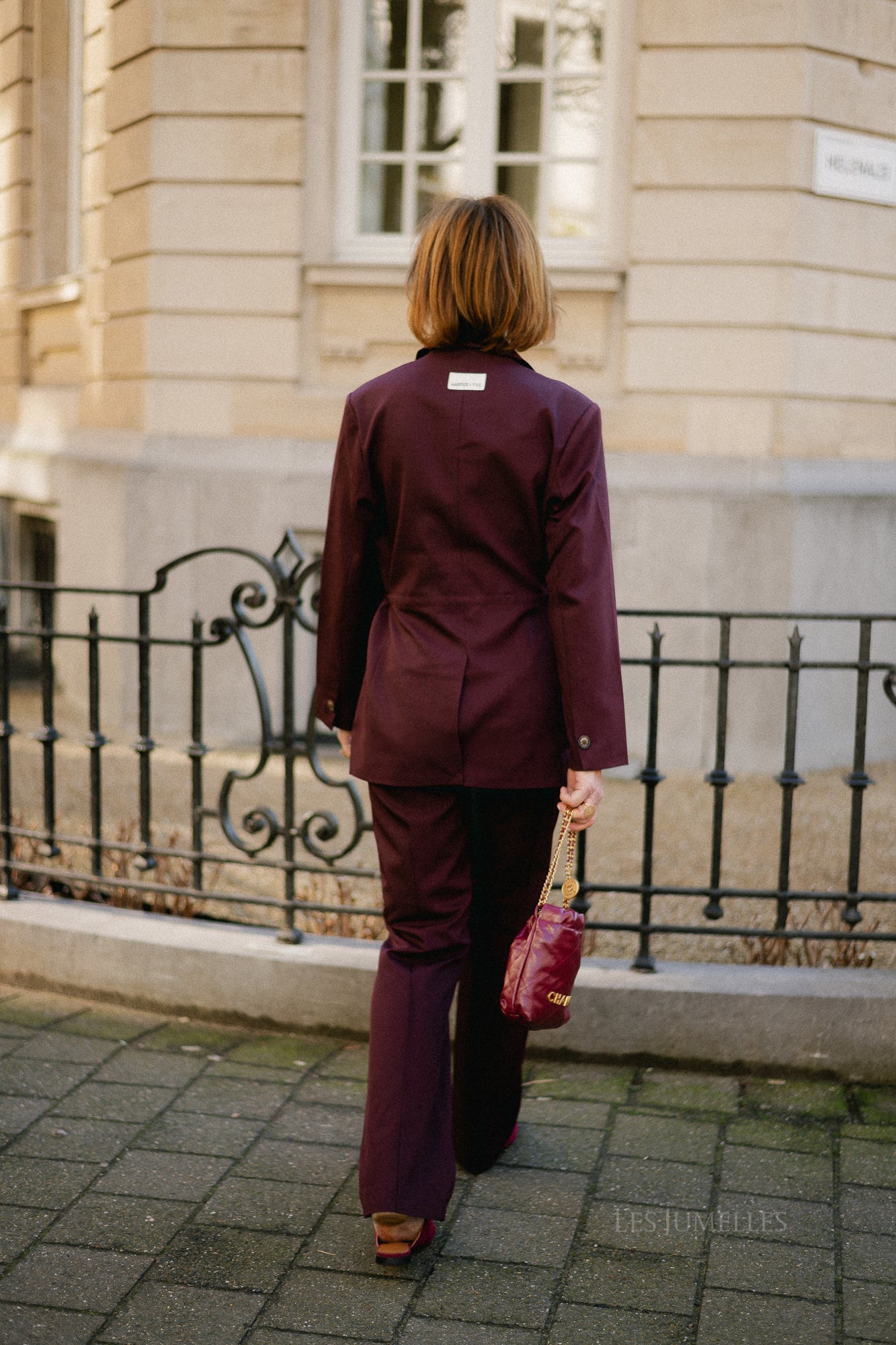 Anina blazer winetasting