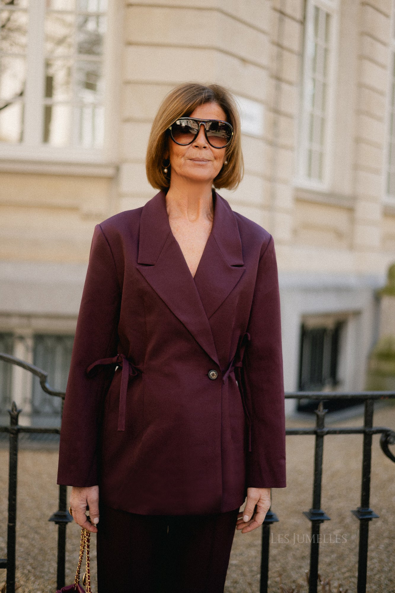 Anina blazer winetasting