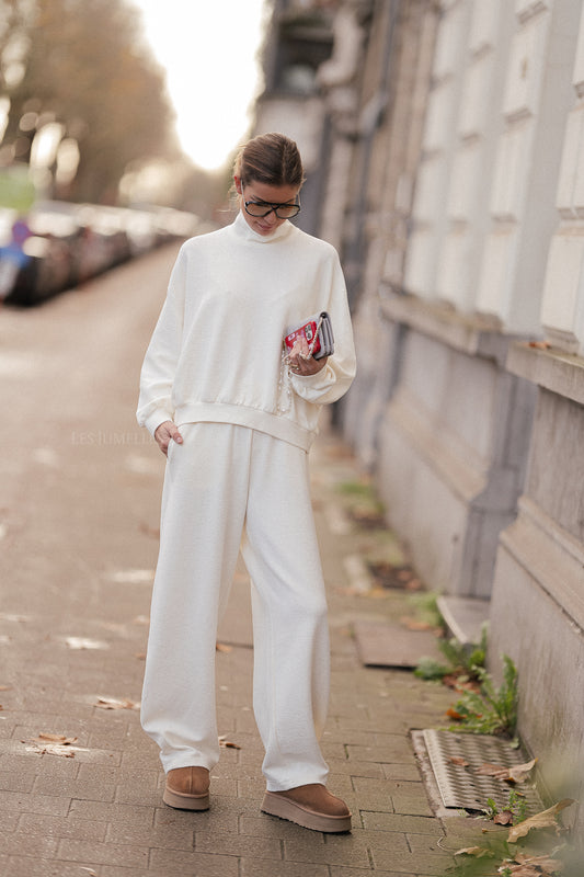 Les Jumelles Pantalon Romy écru