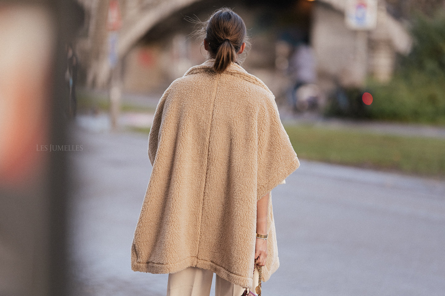 Kensi poncho beige