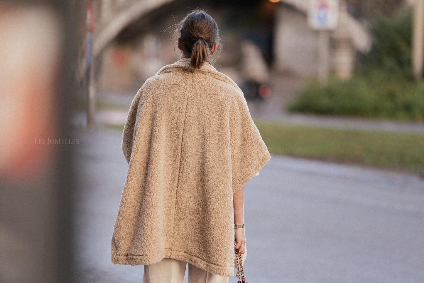 Kensi poncho beige