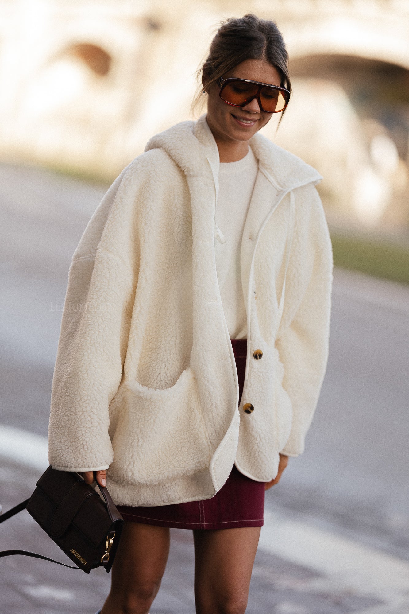 Veste Teddy Briar écru