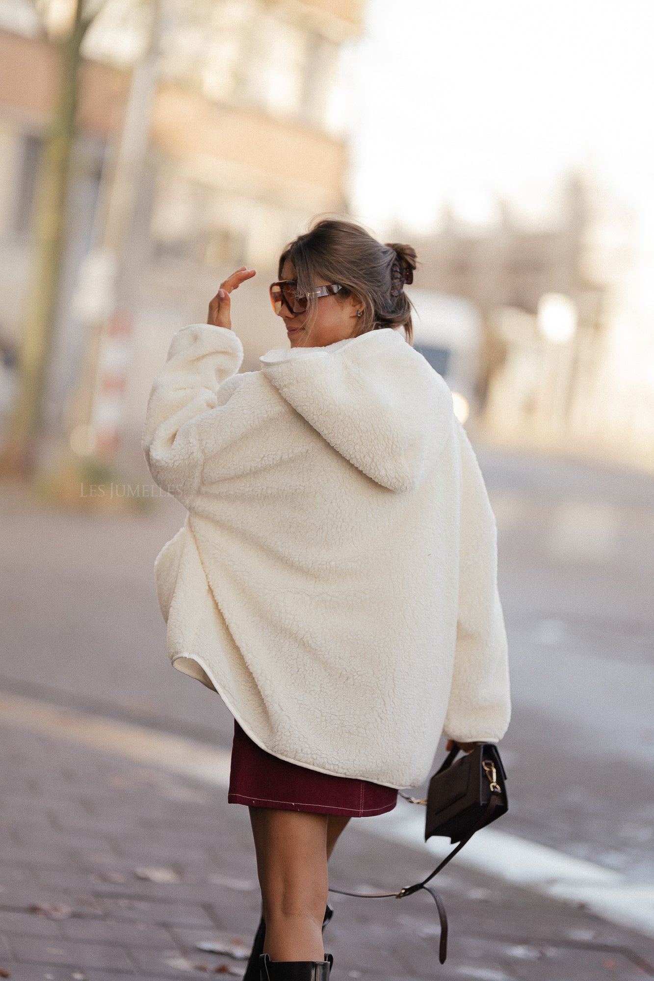 Veste Teddy Briar écru