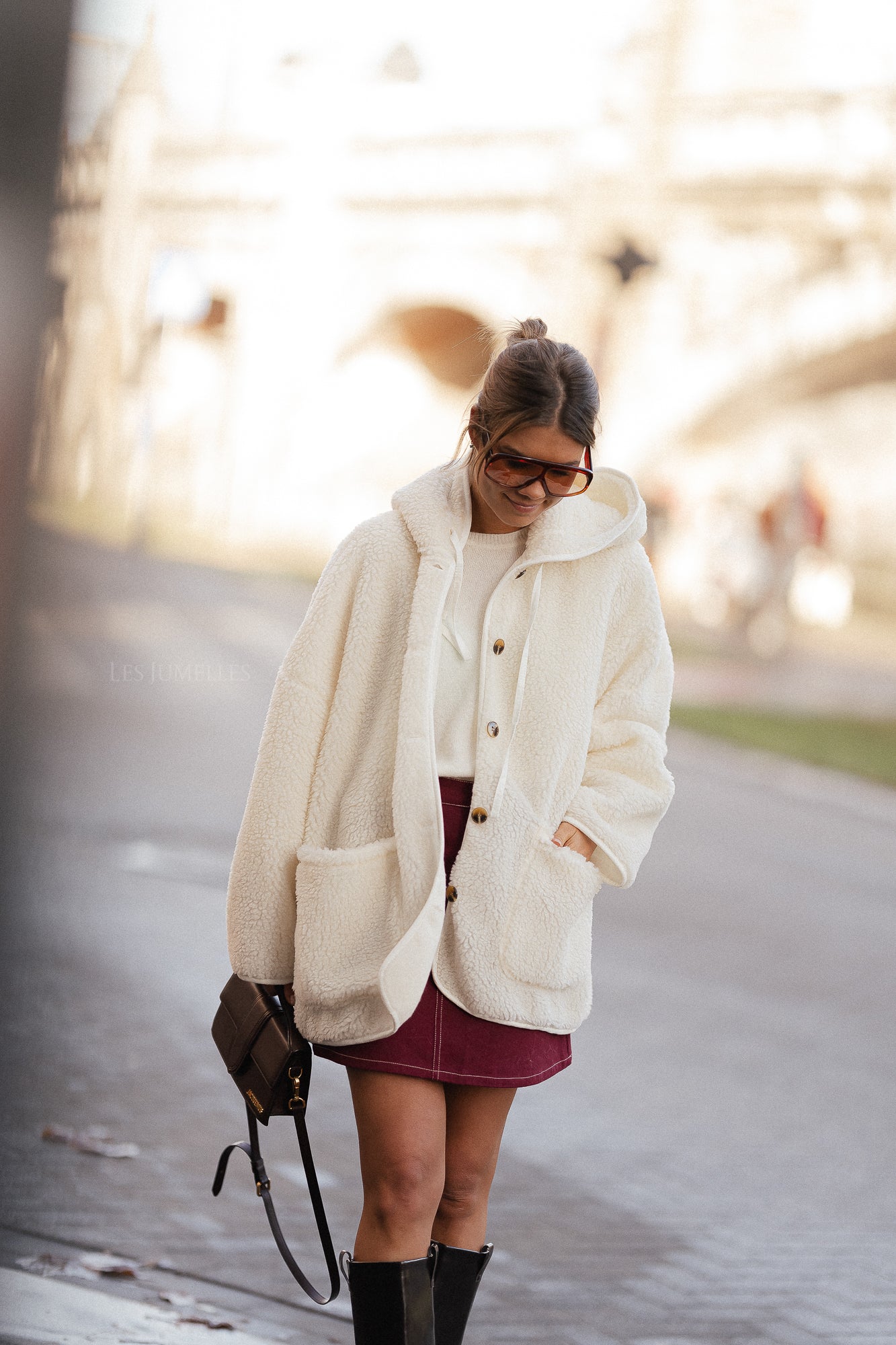 Veste Teddy Briar écru