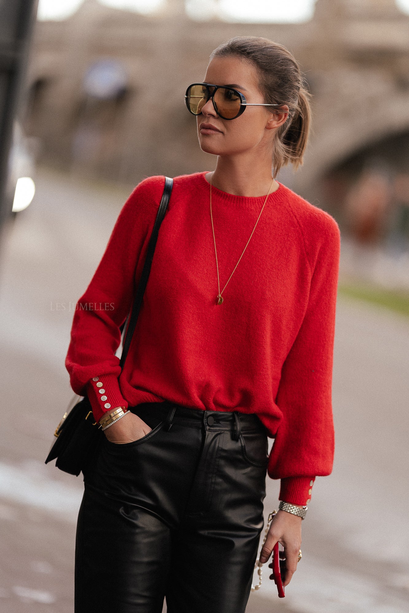 Ruby jumper red