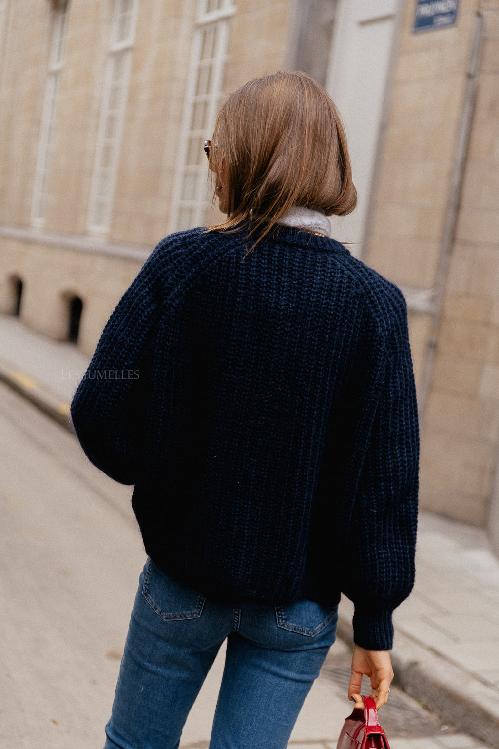 Alix cardigan navy