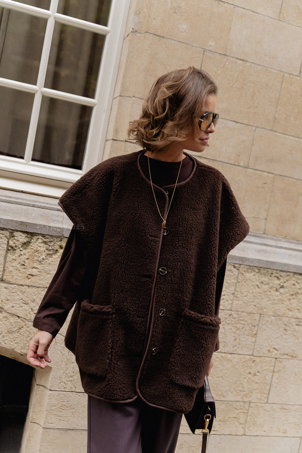 Briar waistcoat hot chocolate