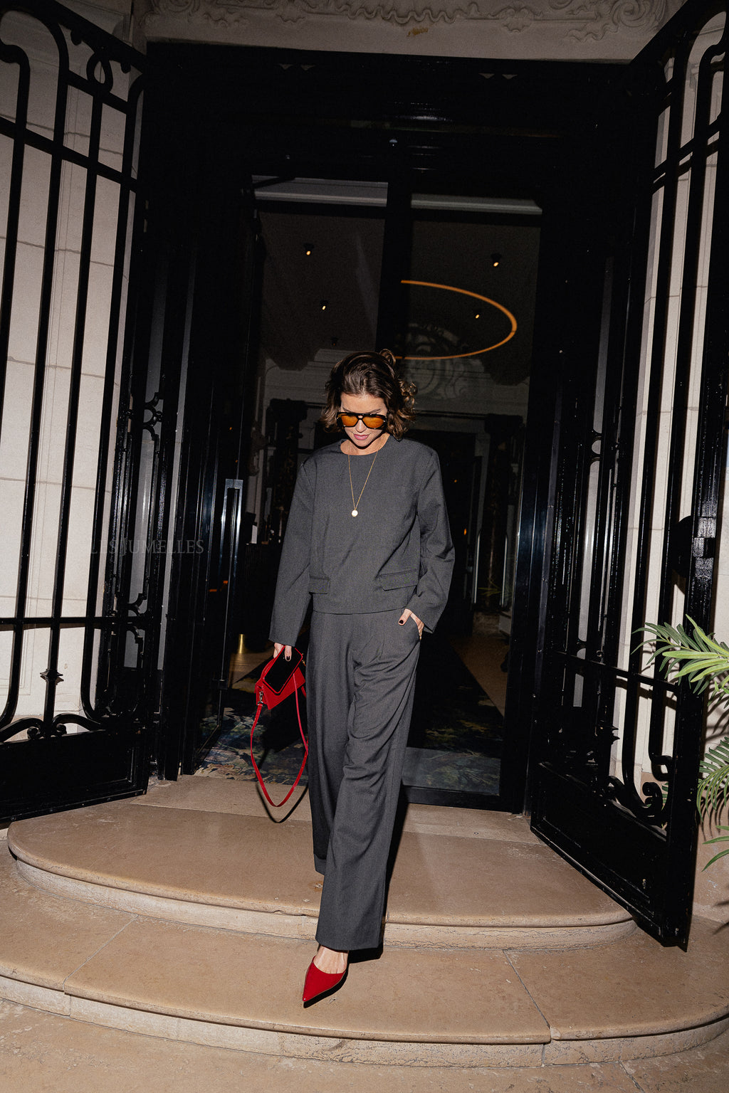 AurialGZ HW pantalon gris foncé