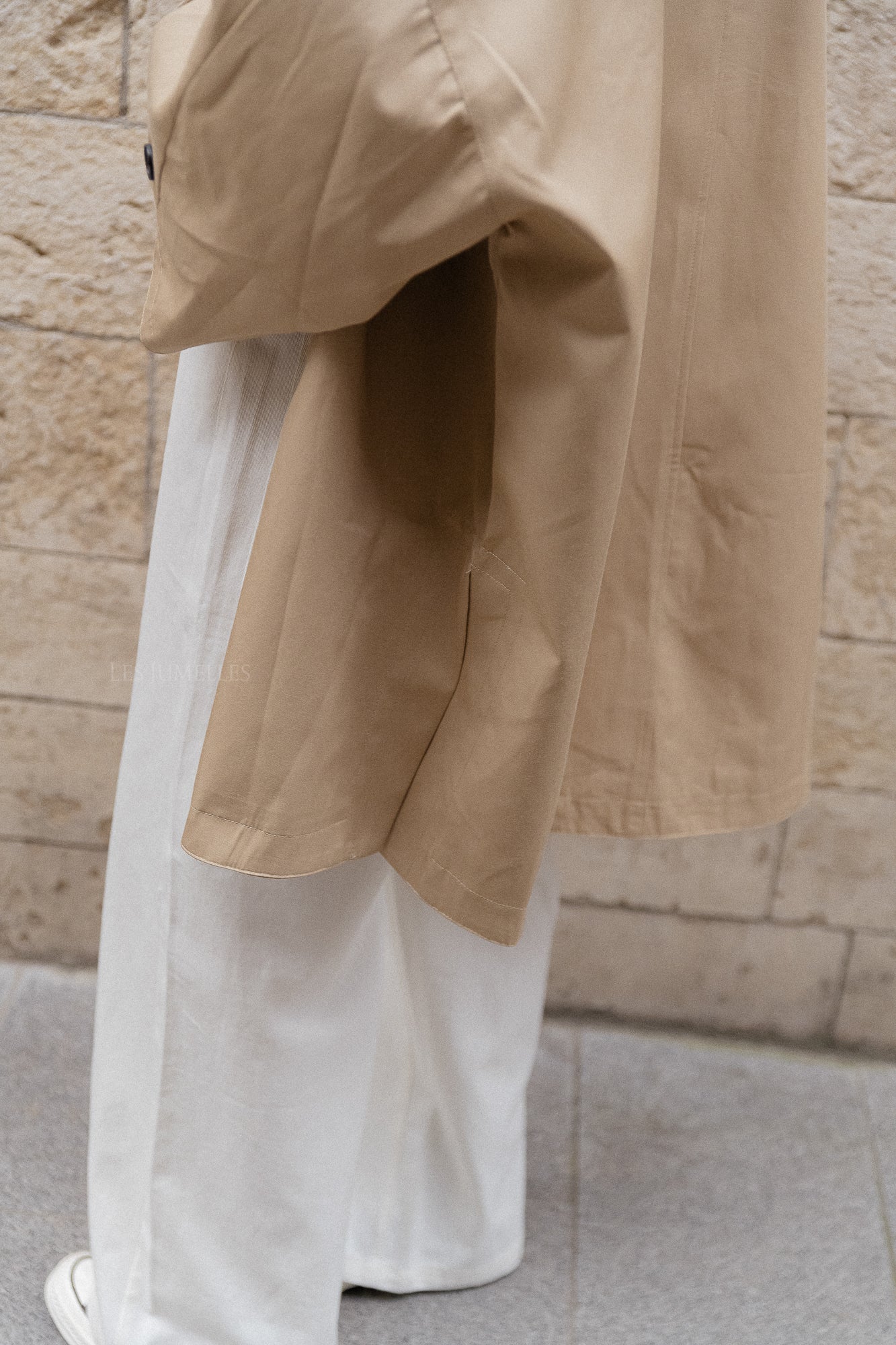 Elise oversized trenchcoat beige