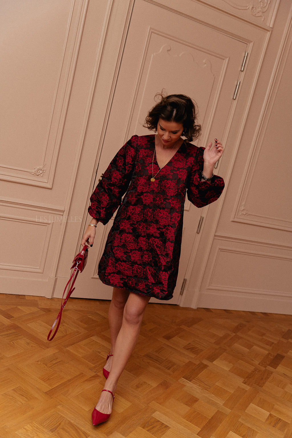 YASCubala 7/8 Kleid schwarz/Kubaladruck