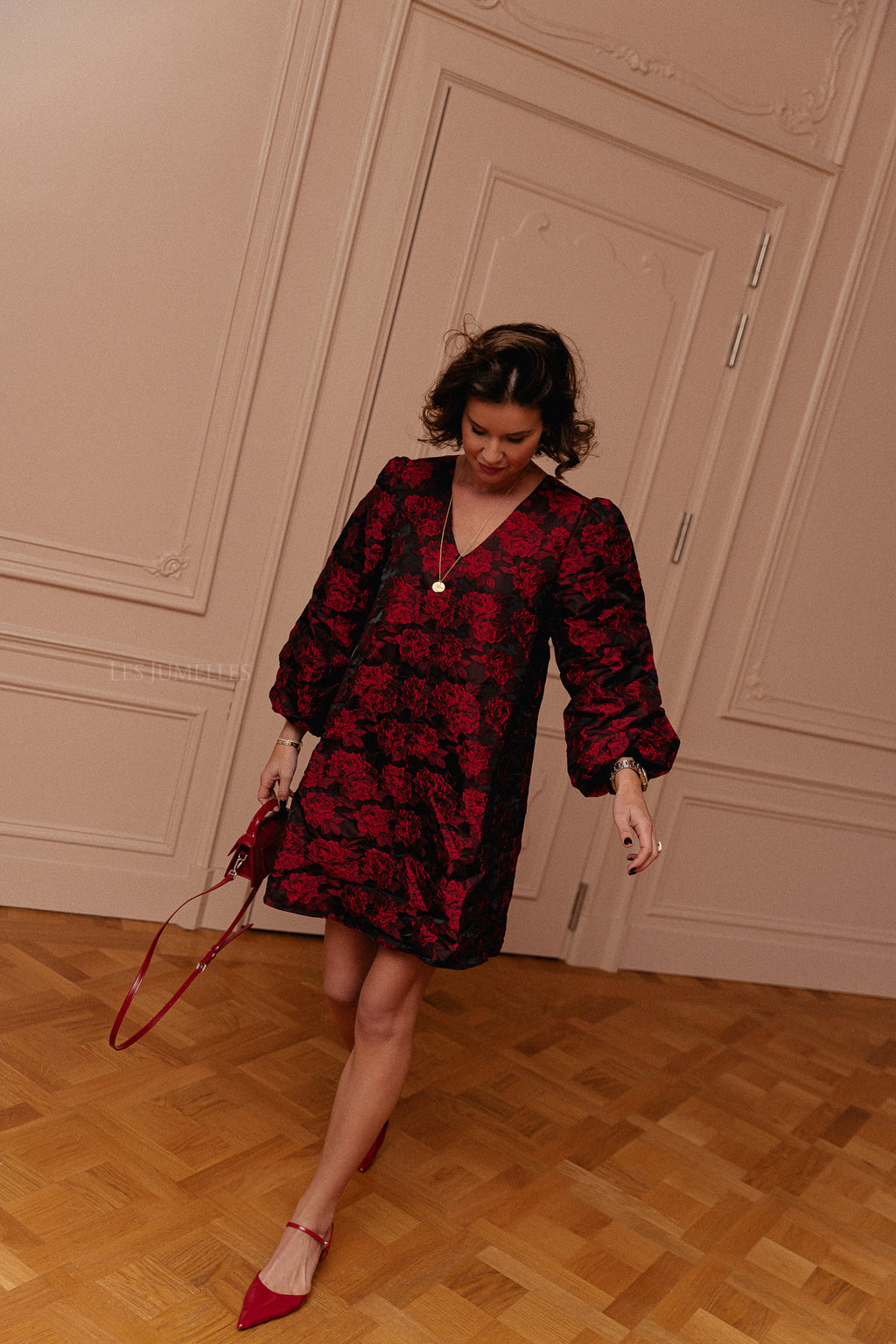 YASCubala 7/8 Kleid schwarz/Kubaladruck