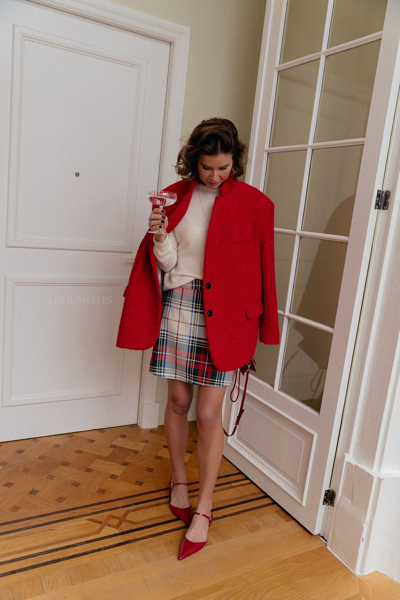 Salma Jacke rot