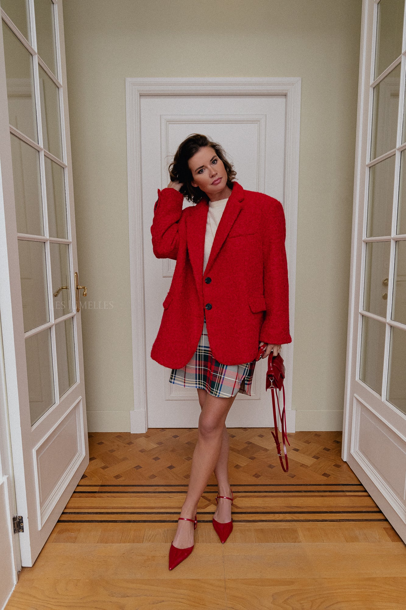 Salma Jacke rot