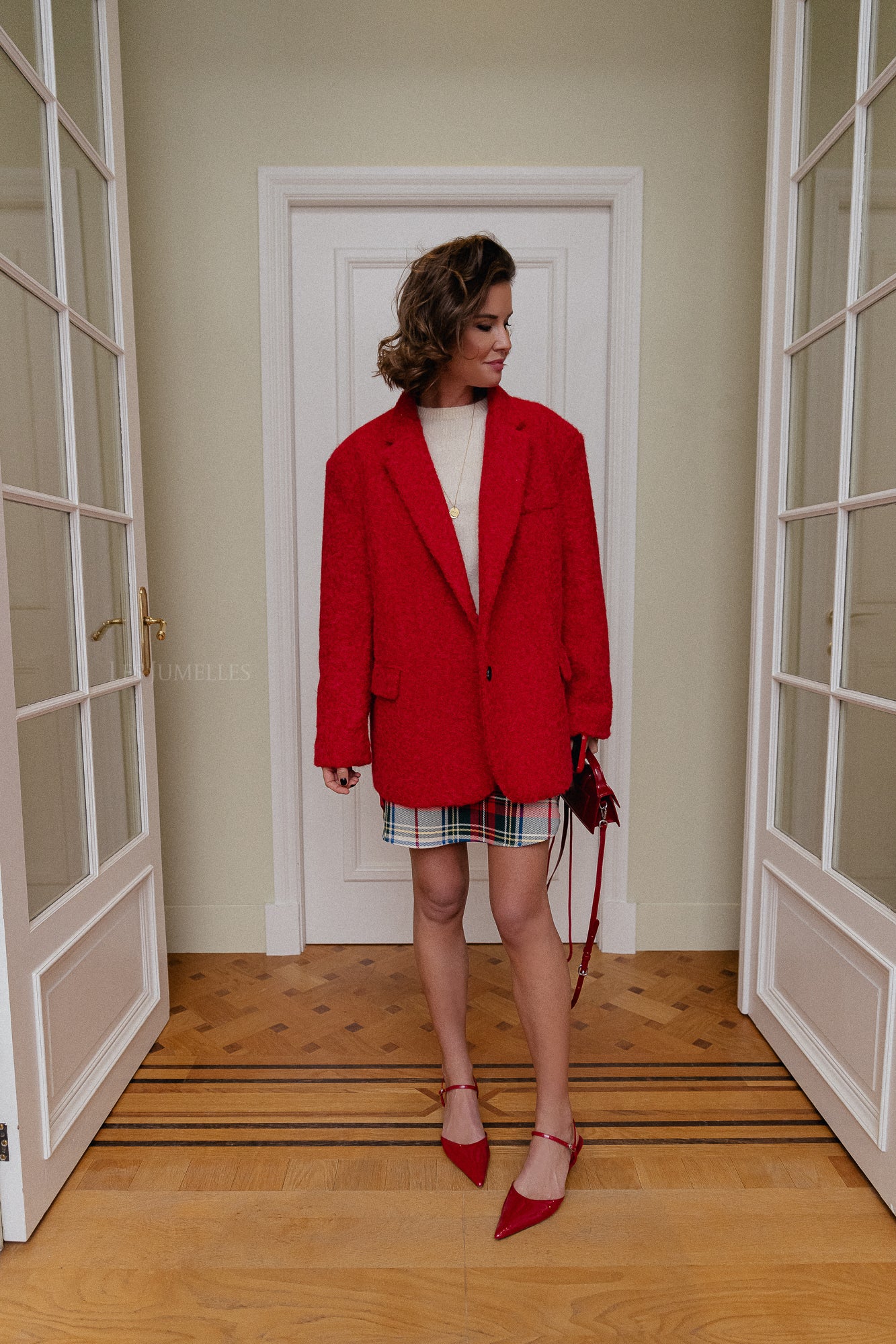 Salma Jacke rot