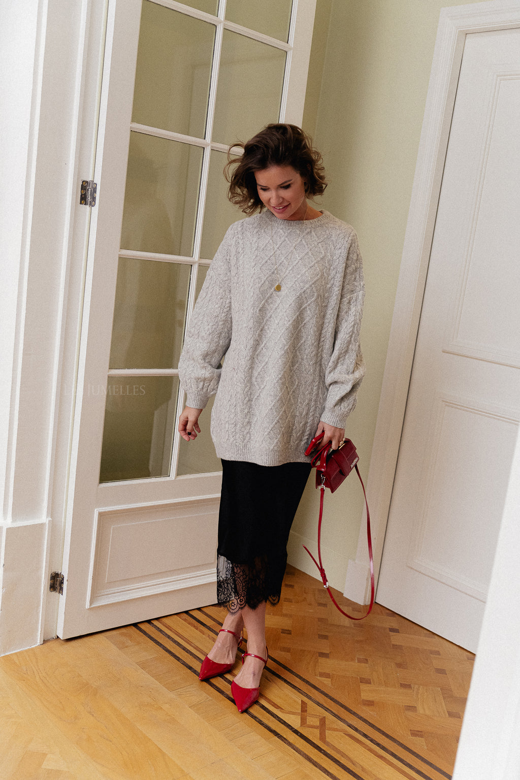 AdieGZ OZ pullover grijs melange