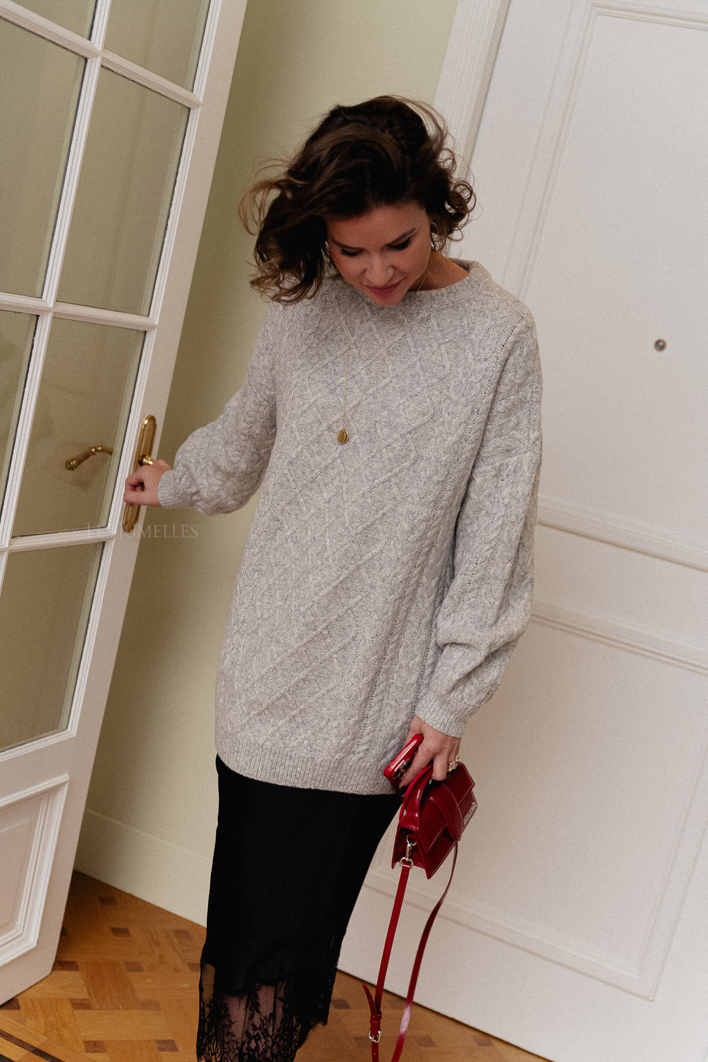 AdieGZ OZ pullover grijs melange