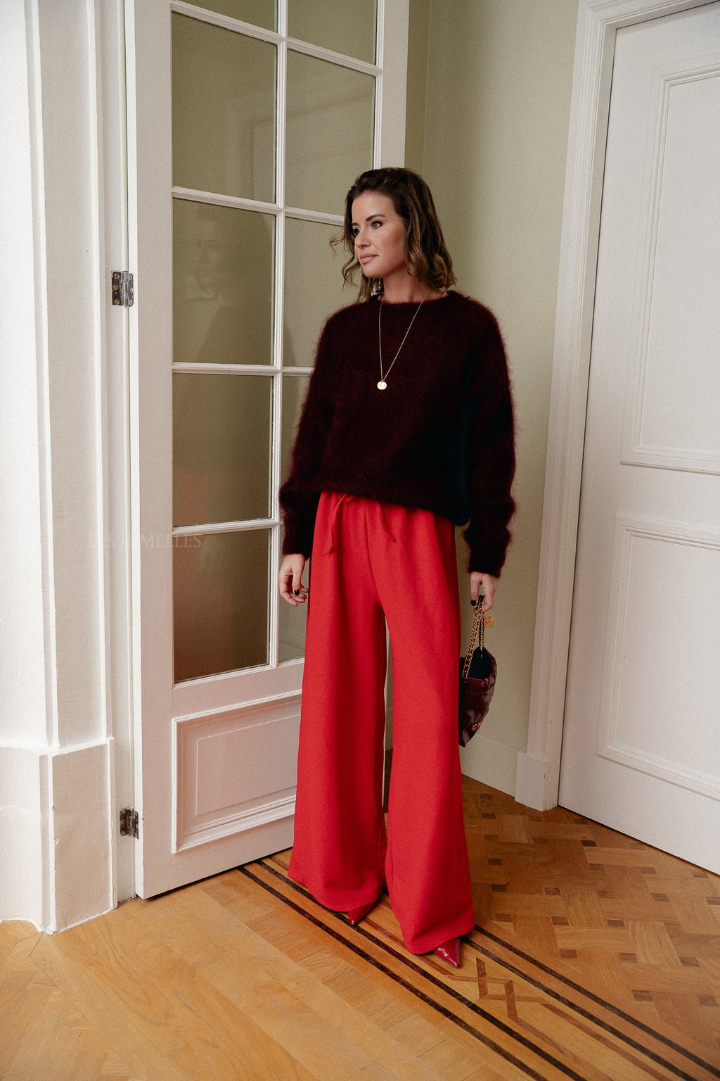 Noor broek rood