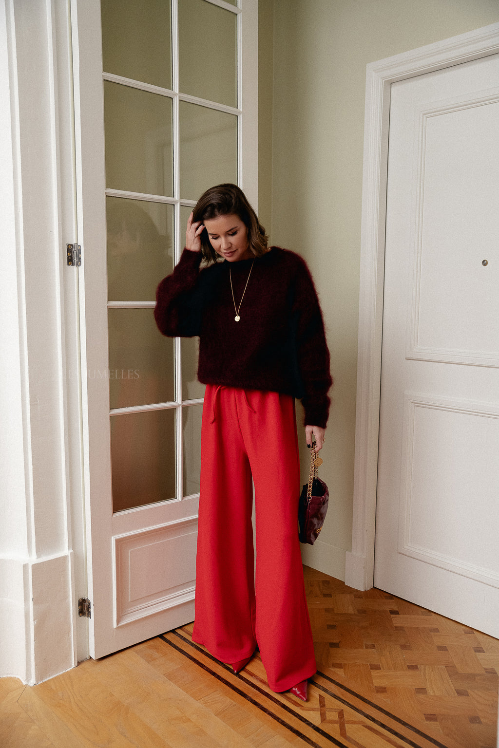 Noor broek rood