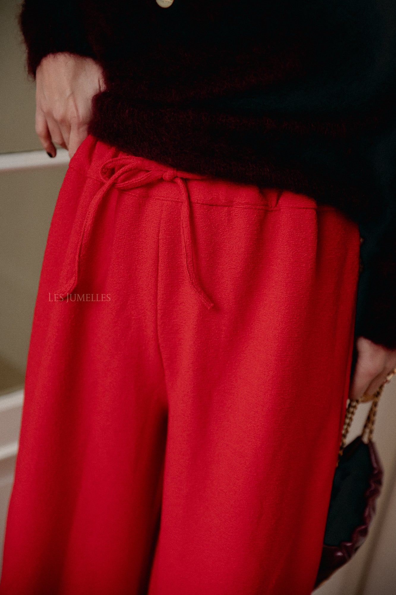 Noor pants red