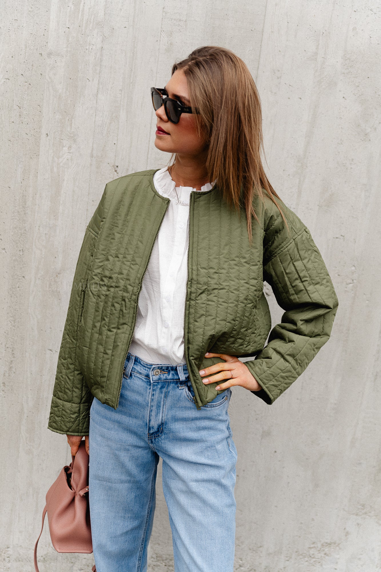 VITate LS bomber veste olive