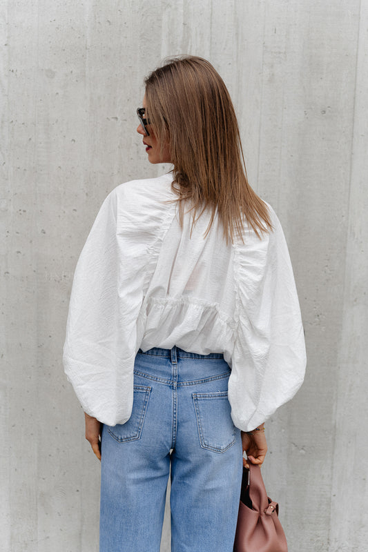 Les Jumelles Gwyneth blouse white