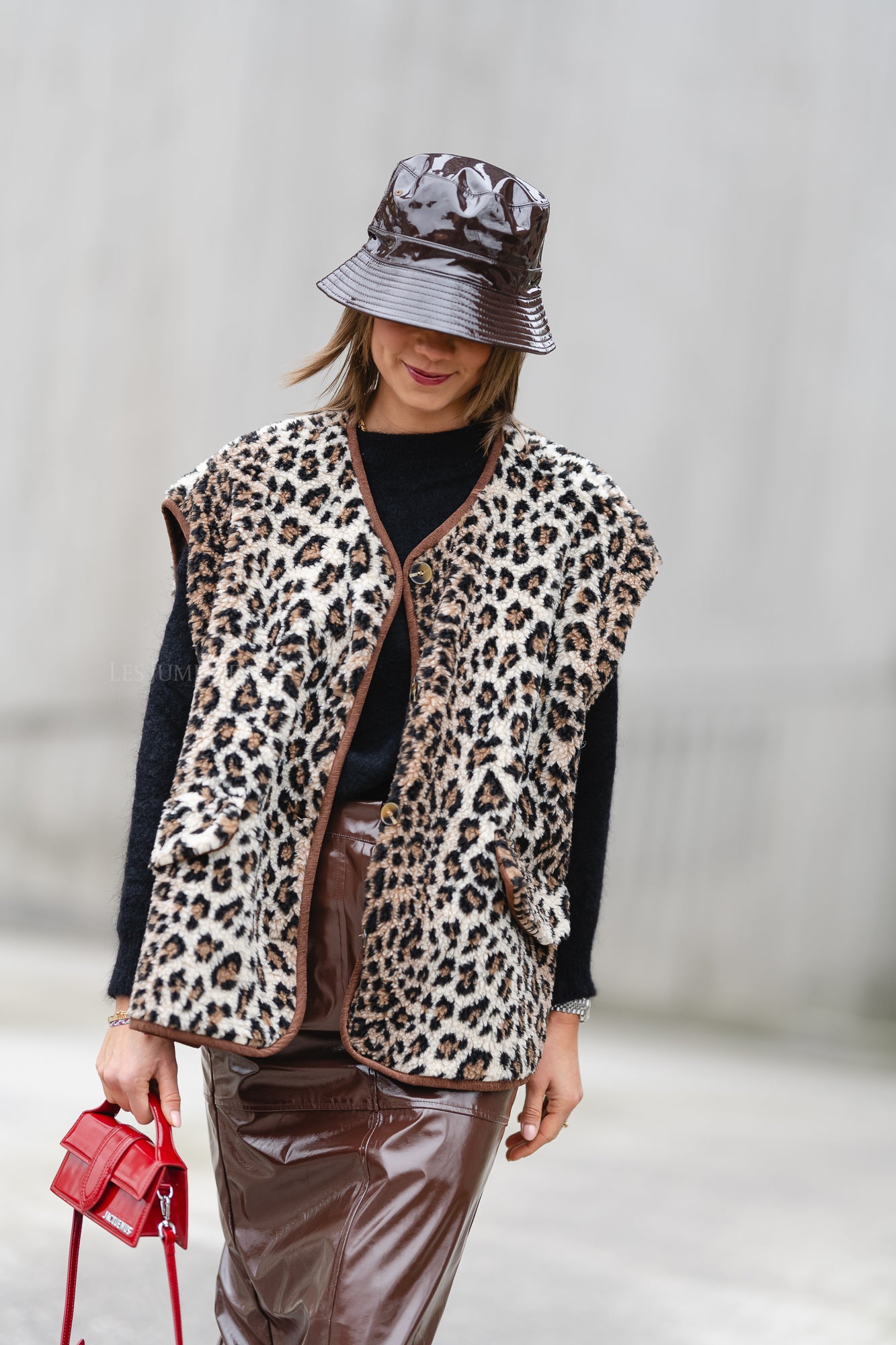 Logan leopard waistcoat